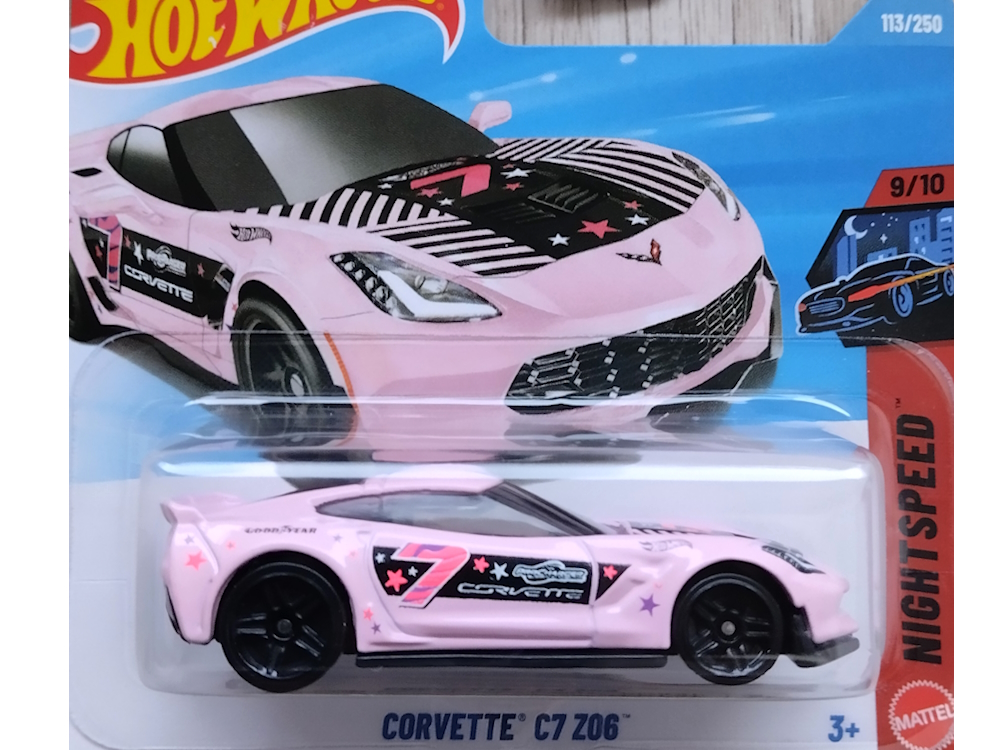 Hot Wheels - Corvette C7 Z06 - JJJ73