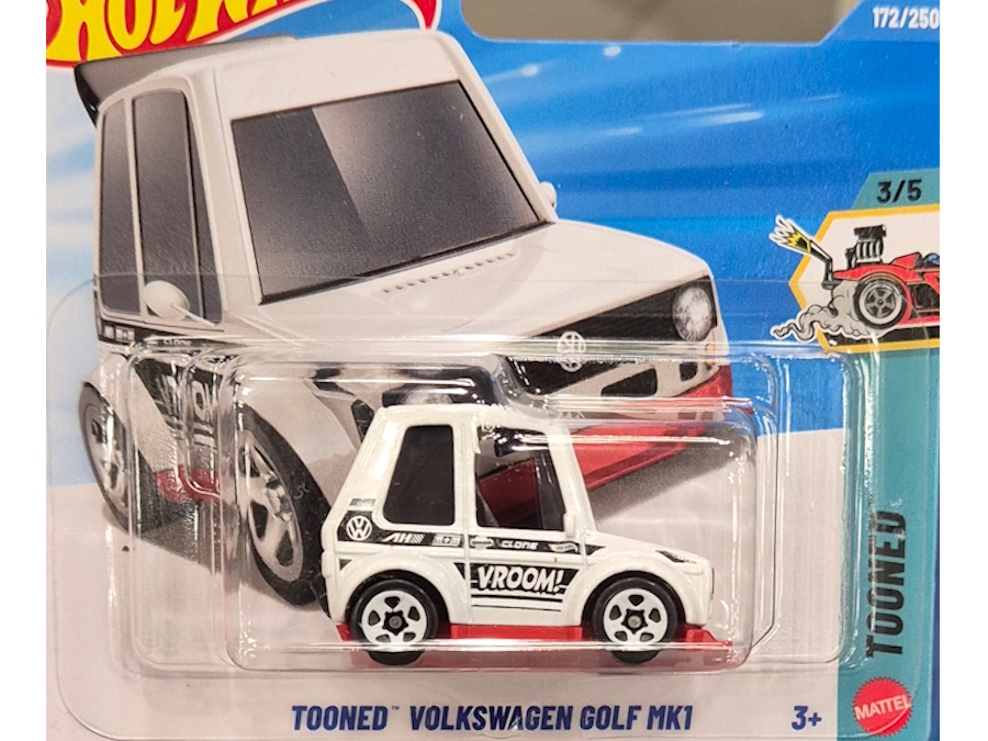 Hot Wheels - Tooned Volkswagen Golf Mk1 - JJK16