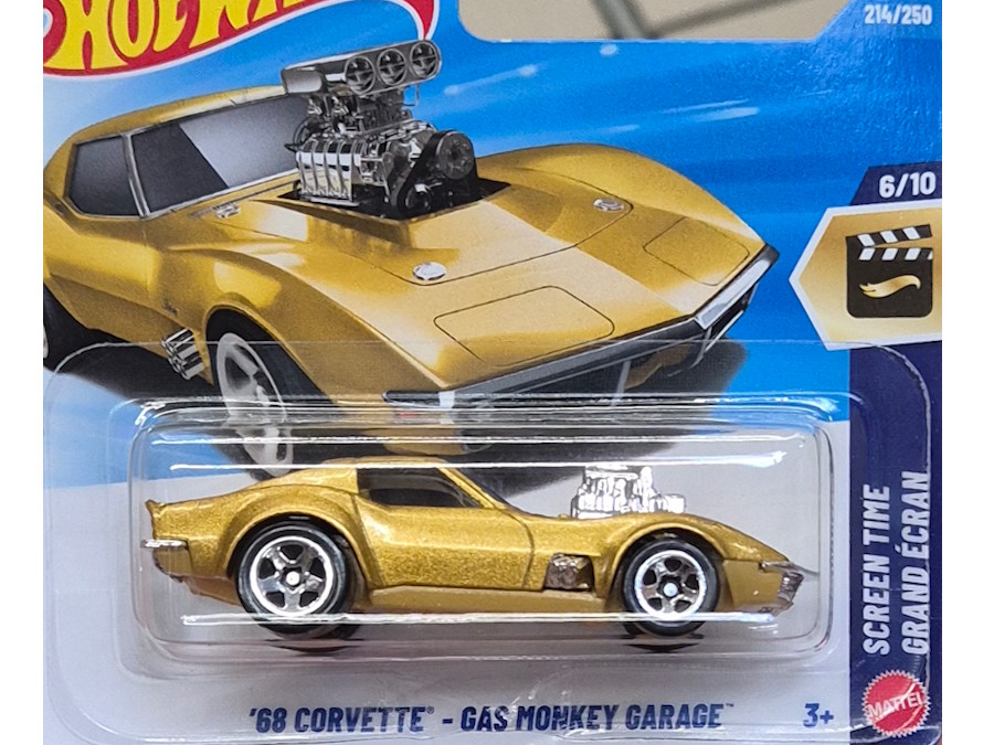 Hot Wheels - `68 Corvette - Gas Monkey Garage - JJK47