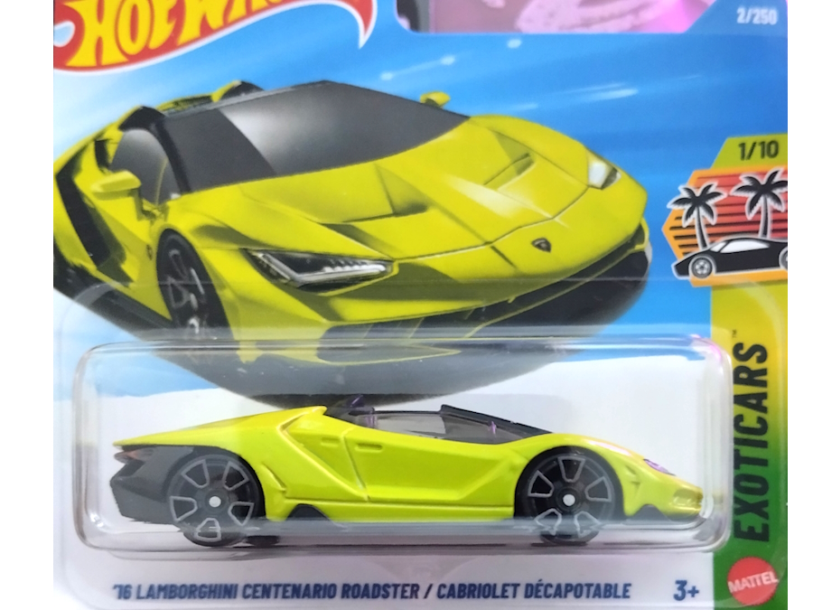 Hot Wheels - `16 Lamborghini Centenario Roadster - JJK74