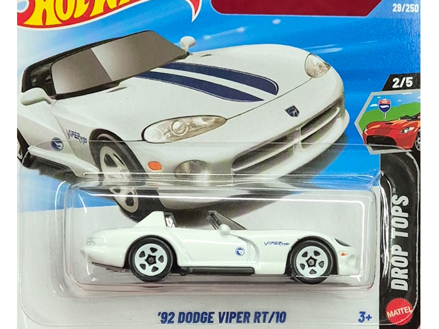 Hot Wheels - `92 Dodge Viper RT/10 - JJM01