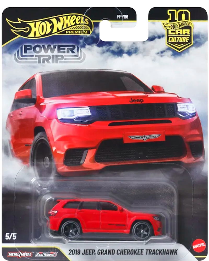 Hot Wheels - 2019 Jeep Grand Cherokee Trackhawk - JKF28