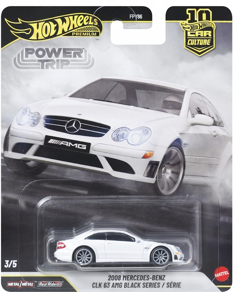 Hot Wheels - 2008 Mercedes-Benz CLK 63 AMG Black Series - JKF29