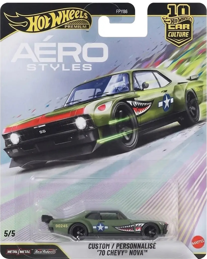 Hot Wheels - Custom `70 Chevy Nova - JKF37