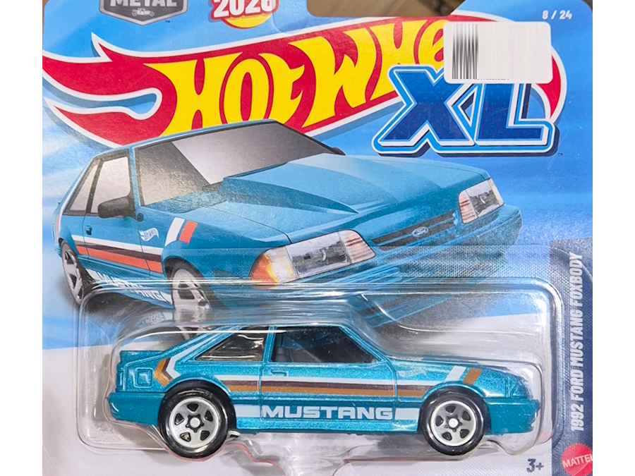 Hot Wheels - 1992 Ford Mustang Foxbody - JKL05