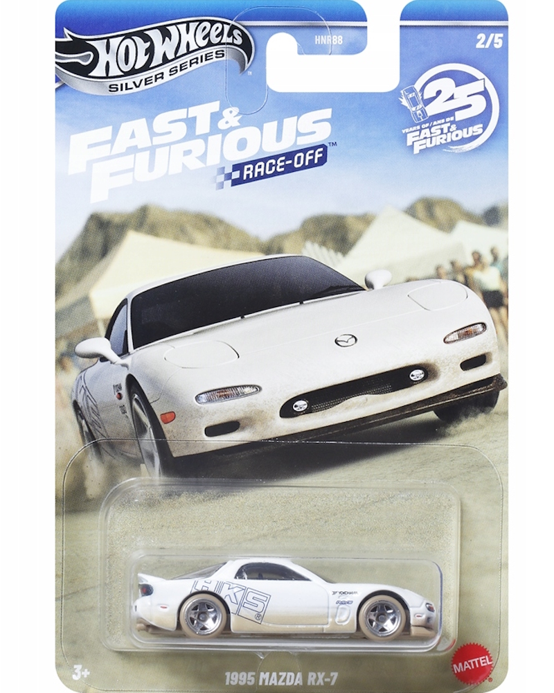 Hot Wheels - 1995 Mazda RX-7 - JKX16