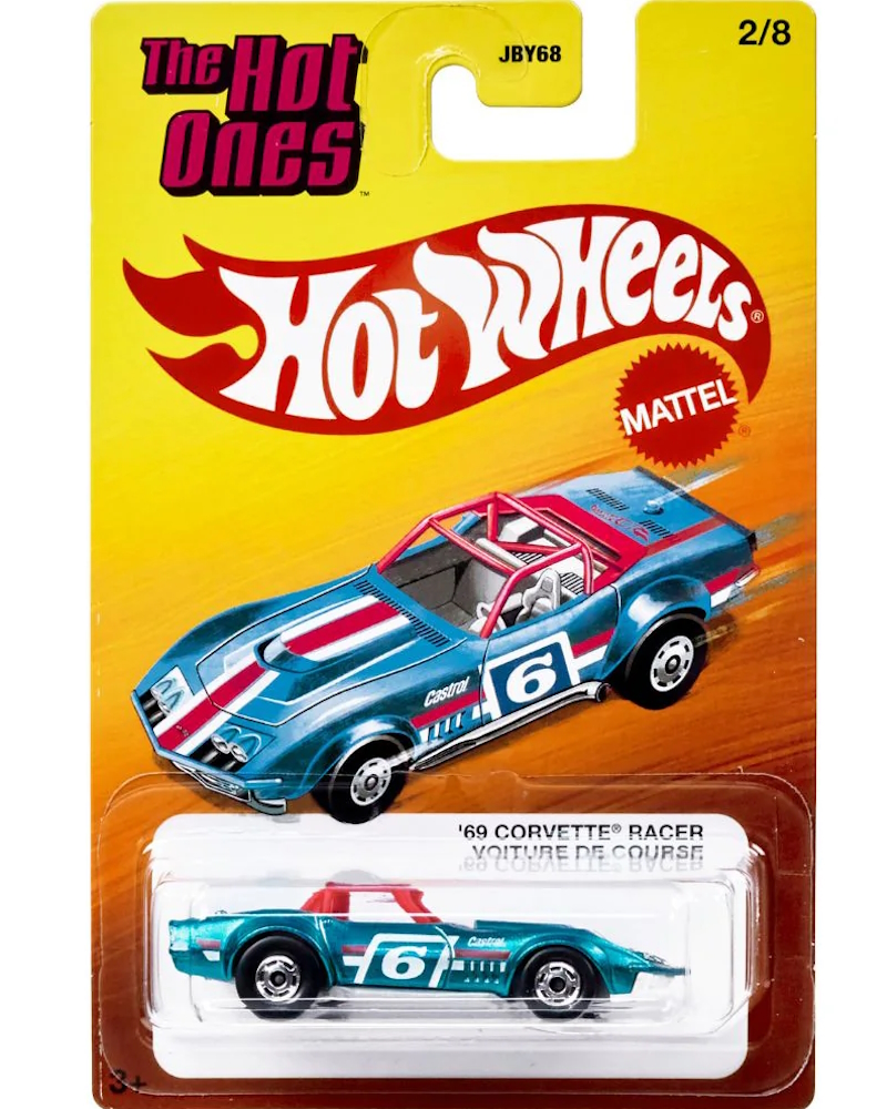 Hot Wheels - `69 Corvette Racer - JKX41