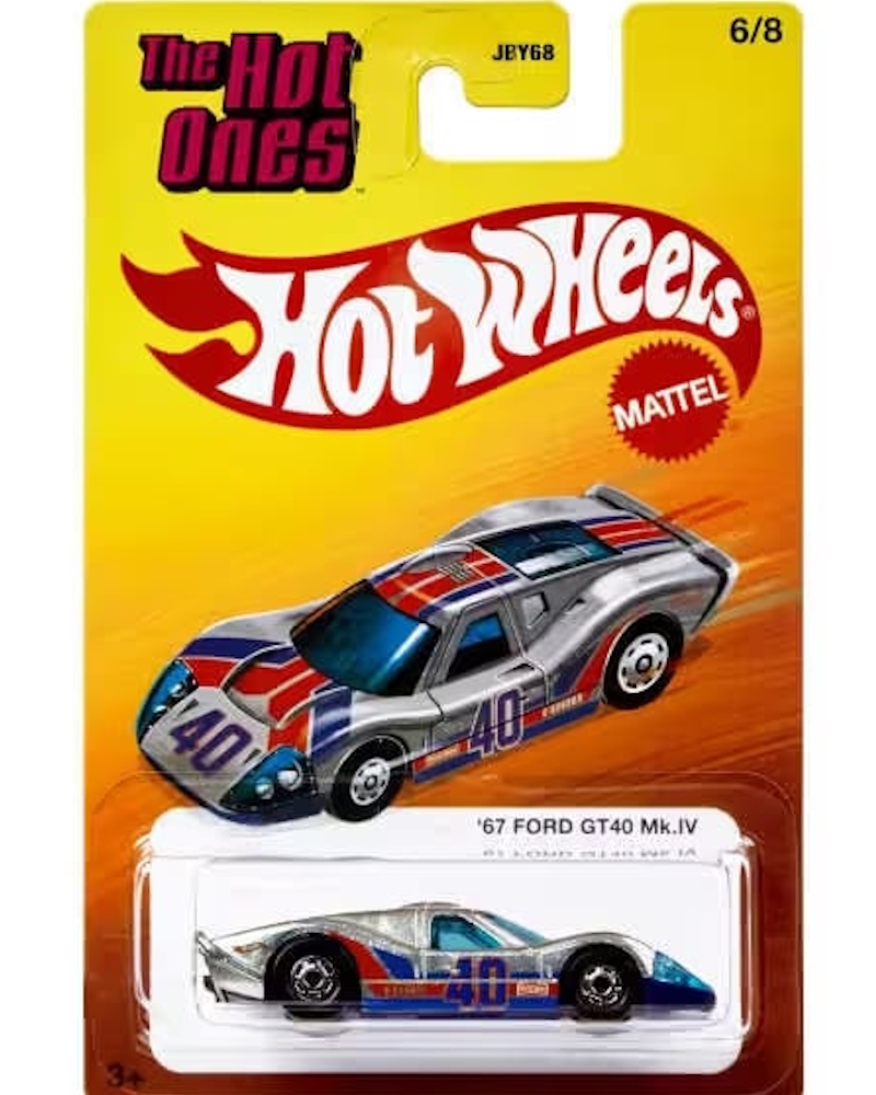 Hot Wheels - `67 Ford GT40 Mk.IV - JKX45