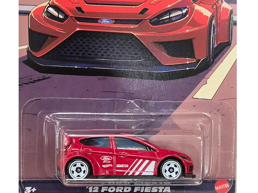Hot Wheels - `12 Ford Fiesta - JKX58