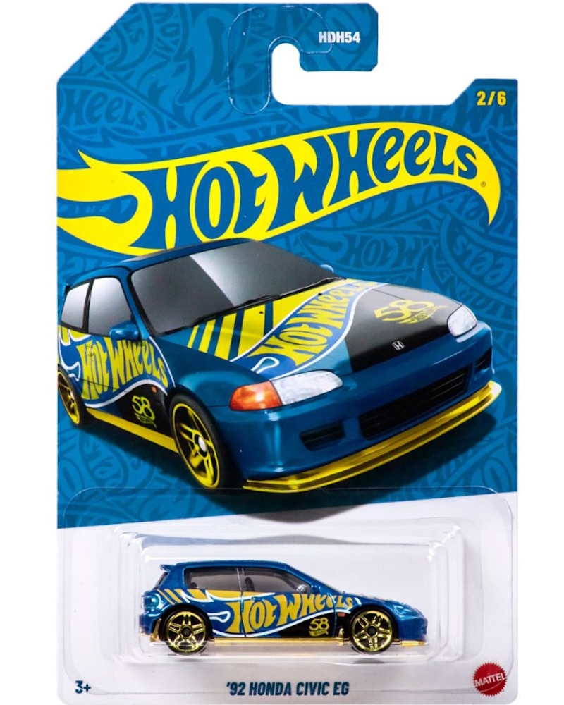 Hot Wheels - `92 Honda Civic EG - JKX82
