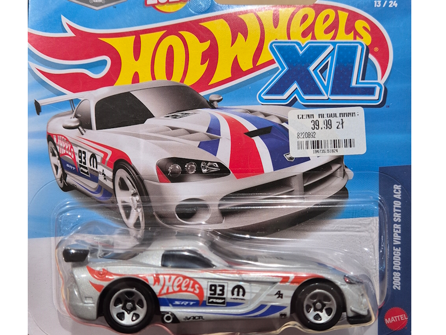 Hot Wheels - 2008 Dodge Viper SRT10 ACR - JLJ40