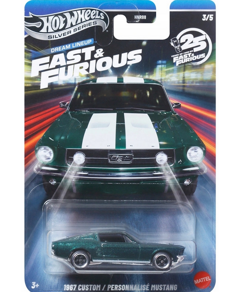 Hot Wheels - 1967 Custom Mustang - JNK49
