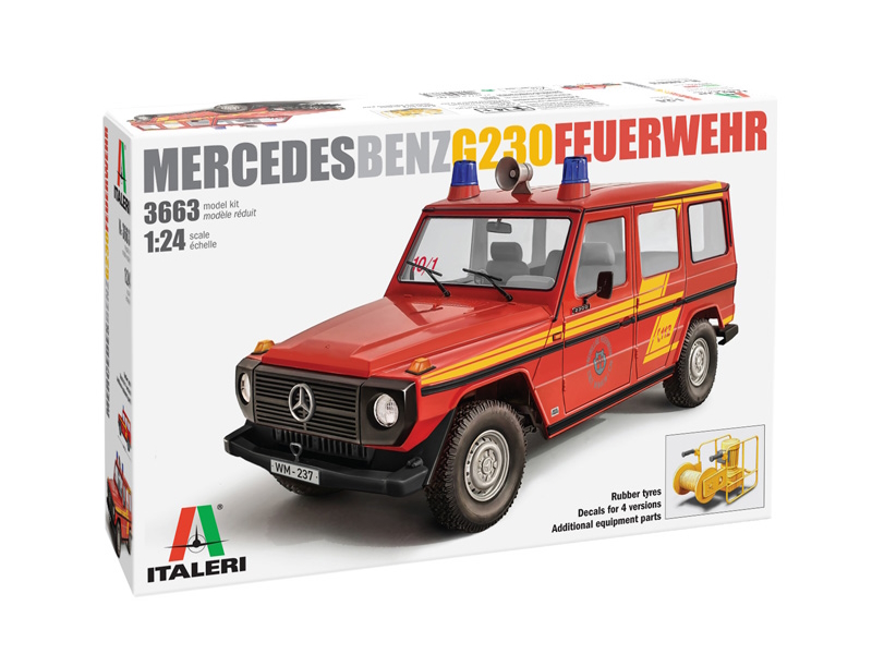 Hot Wheels - Mercedes Benz G230 Feuerwehr -