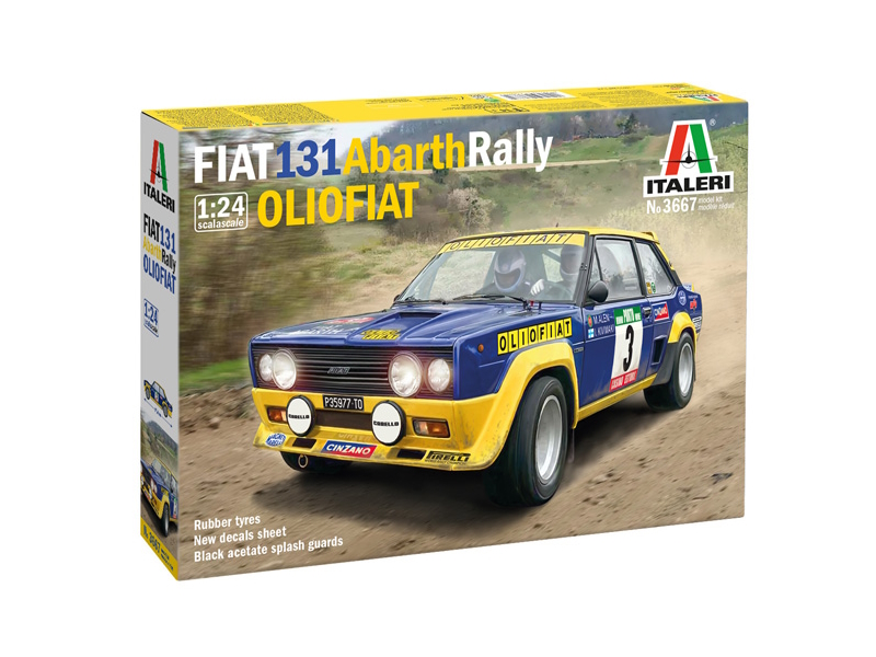 Hot Wheels - FIAT 131 Abarth Rally OLIO FIAT -
