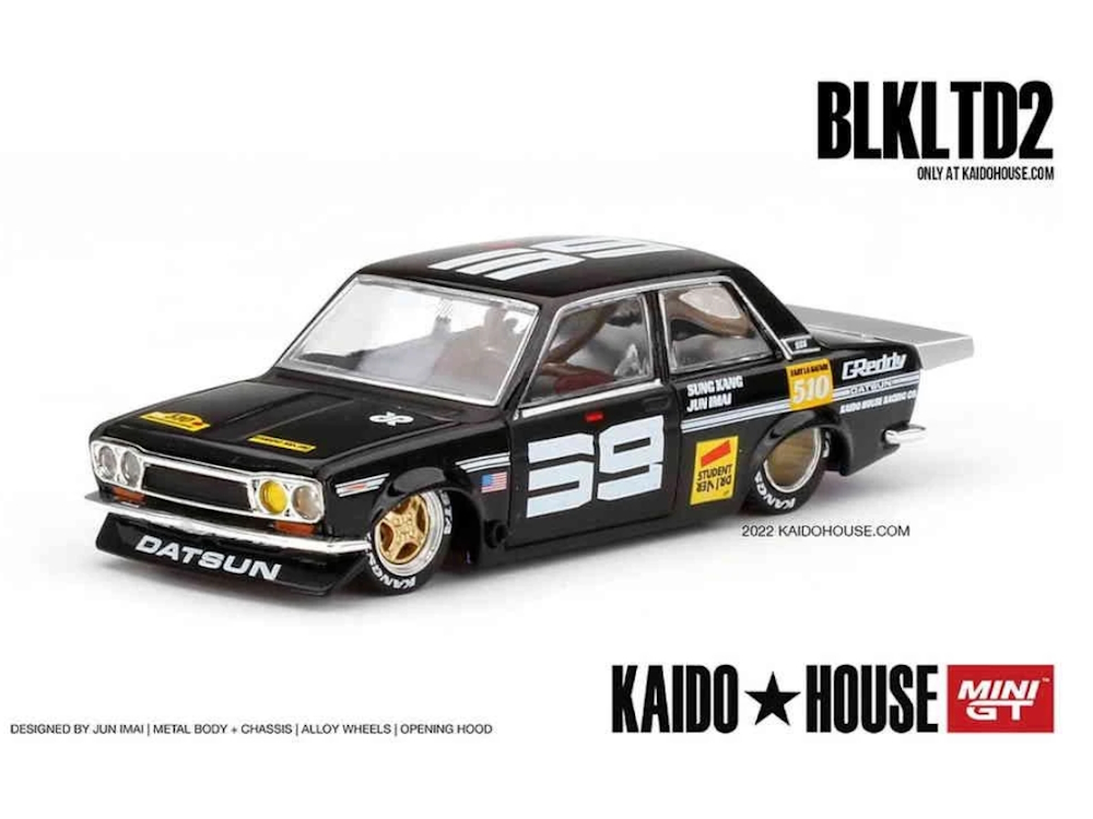 Hot Wheels - Datsun 510 Pro Street SK Black Limited - 