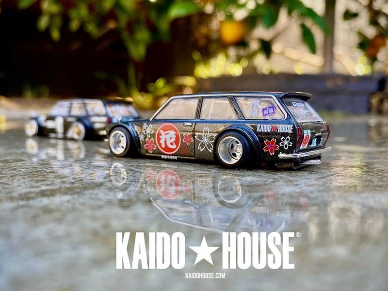 Hot Wheels - Datsun KAIDO 510 Wagon Hanami Black Limited -