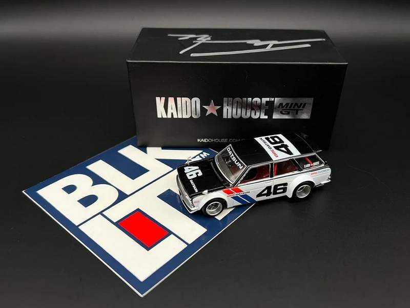 Hot Wheels - Datsun KAIDO 510 Wagon BRE Black Limited -