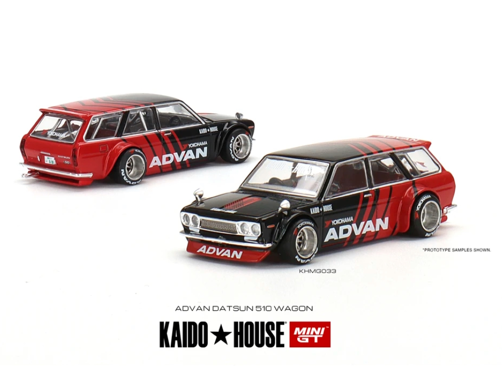 Hot Wheels - Datsun KAIDO 510 Wagon ADVAN - 