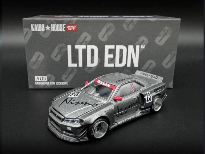 Hot Wheels - Nissan Skyline GT-R (R34) Kaido Works V3 KaidoHouse Exclusive -