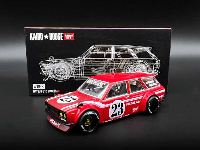 Hot Wheels - Datsun 510 Carbon Wagon -