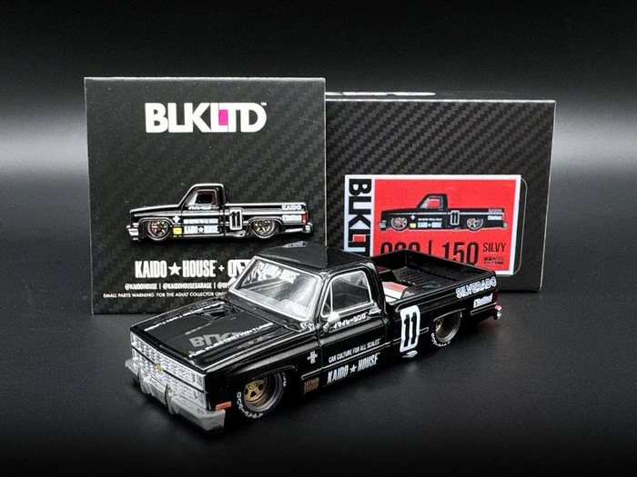 Hot Wheels - Chevrolet Silverado KAIDO V1 Black Limited - 