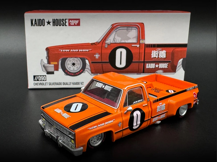 Hot Wheels - Chevrolet Silverado Dually V2 Orange -