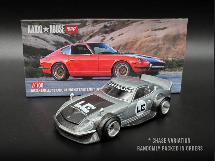 Hot Wheels - Nissan Fairlady Z Orange Bang Larry Chen V1 -