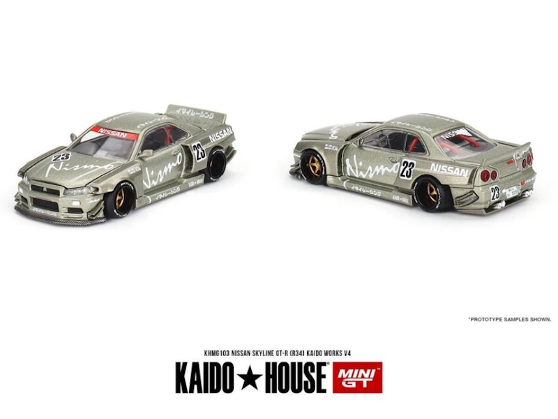 Hot Wheels - Nissan Skyline GT-R (R34) Kaido Works V4 -