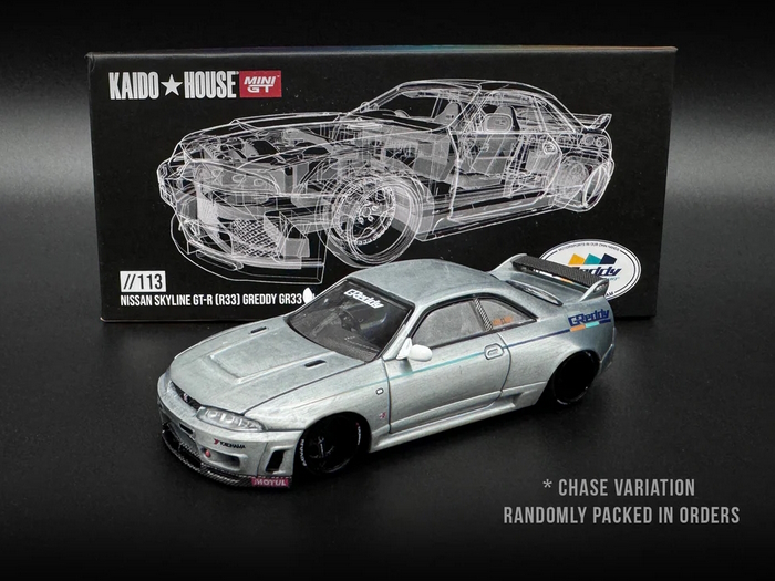 Hot Wheels - Nissan Skyline GT-R (R33) Greedy GR33 V1 -