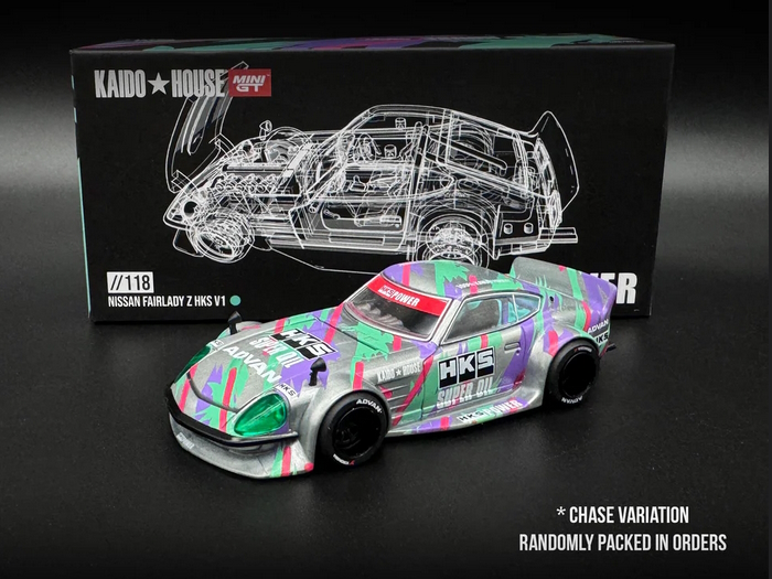 Hot Wheels - Nissan Fairlady Z HKS V1 -