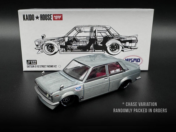 Hot Wheels - Datsun 510 Street Nismo V2 White - 