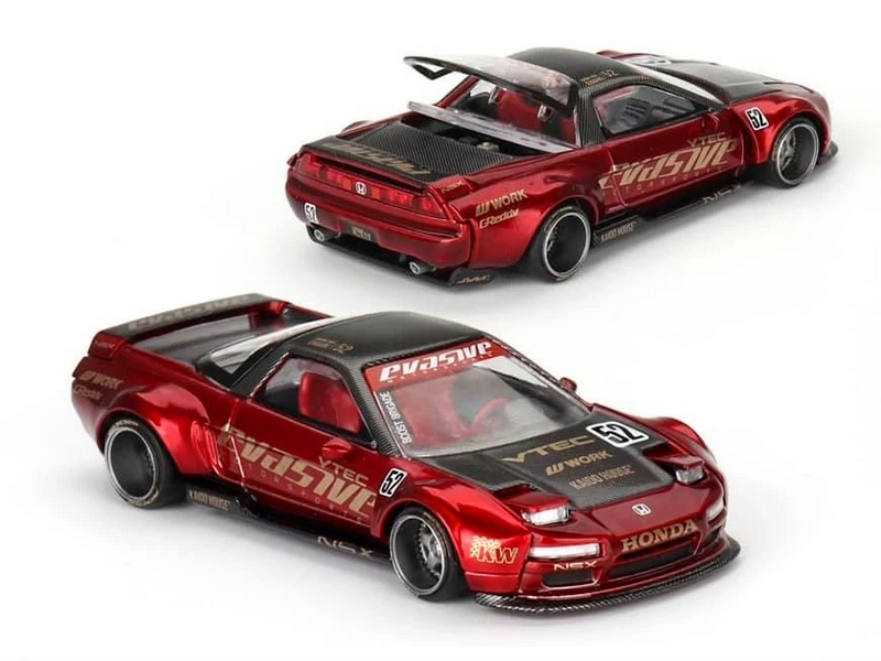 Hot Wheels - Honda NSX Kaido Works, V2 red pearl 2024 Malaysia Diecast Expo Exclusive - 