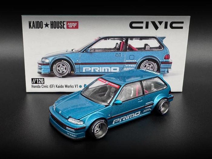 Hot Wheels - Honda Civic (EF) Kaido Works V1 - 