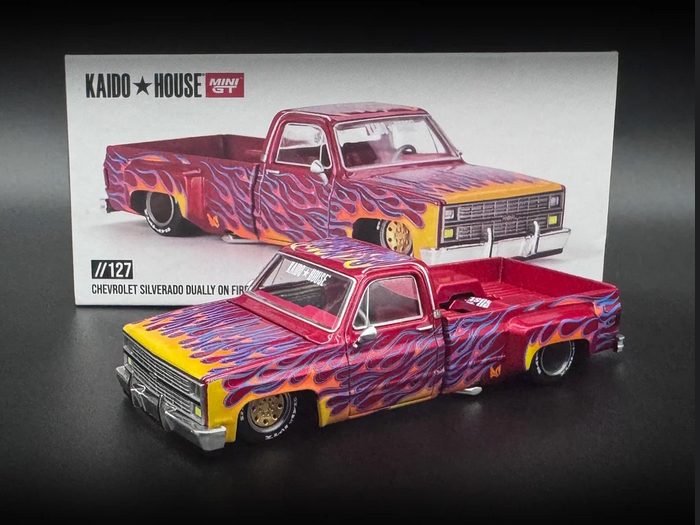 Chevrolet Silverado Dually On Fire V1