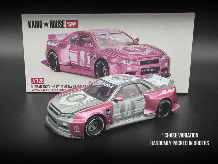 Hot Wheels - Nissan Skyline GT-R (R34) Kaido Racing Factory V1 -