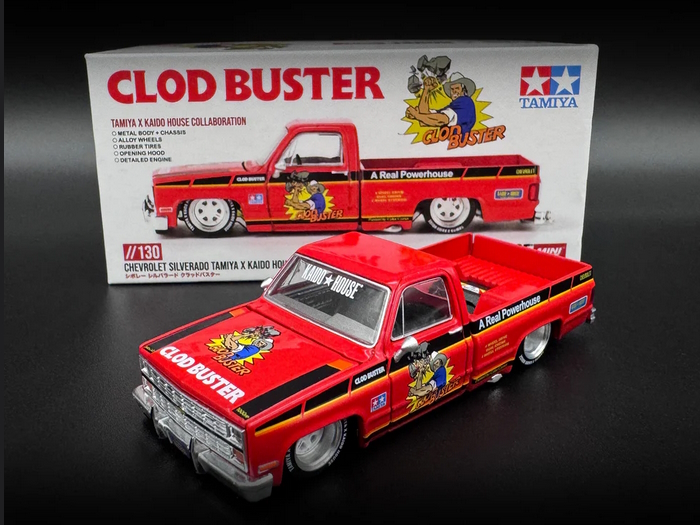 Hot Wheels - Chevrolet Silverado TAMIYA X KAIDO HOUSE Clod Buster -