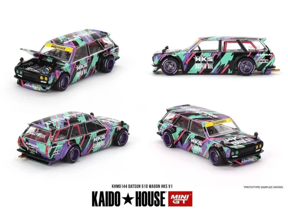 Hot Wheels - Datsun 510 Wagon HKS V1 -