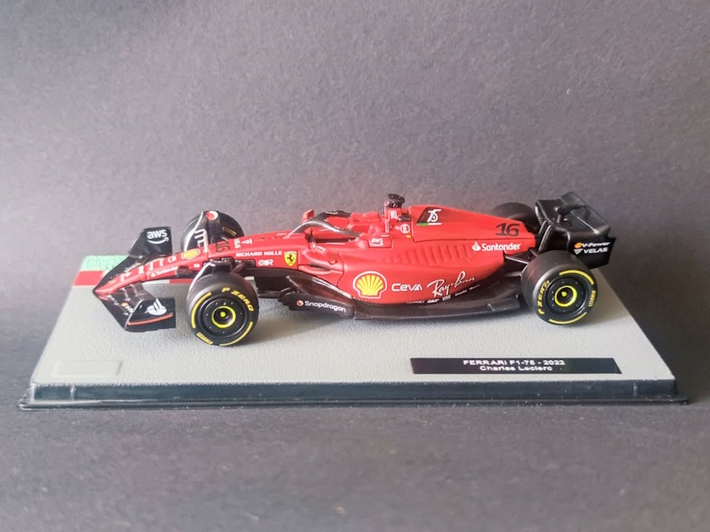 Hot Wheels - FERRARI F1-75 – 2022 – CHARLES LECLERC -