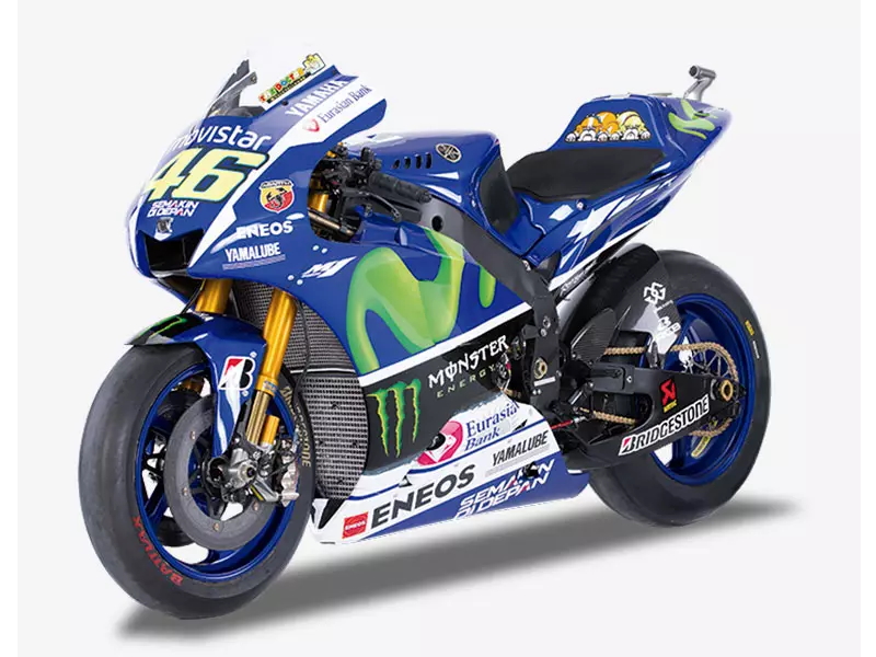 Hot Wheels - Yamaha YZR-M1 (2015) - Valentino Rossi -