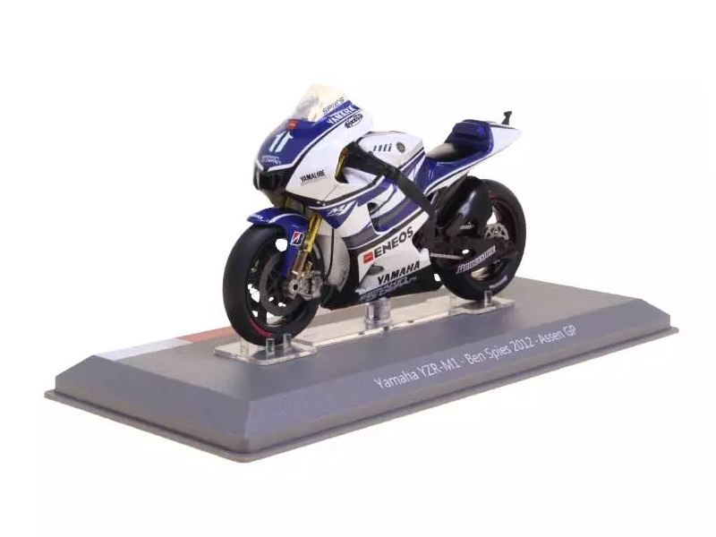 Hot Wheels - Yamaha YZR-M1 - Bes Spies 2012 -