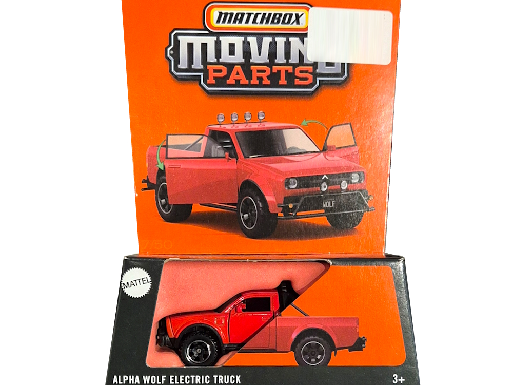 Hot Wheels - Alpha Wolf Electric Truck - JBW64