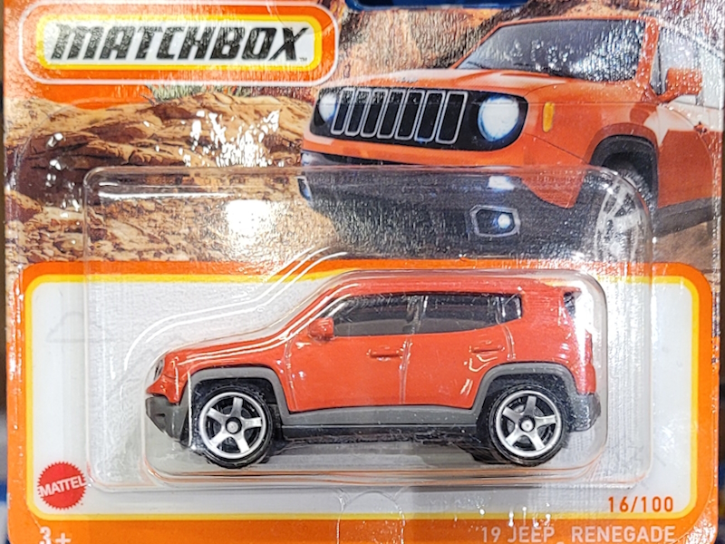 Hot Wheels - `19 Jeep Renegade - HVP10
