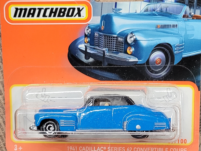 Hot Wheels - 1941 Cadillac Series 62 Convertible Coupe -