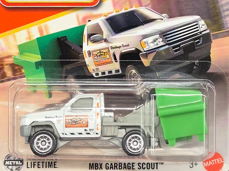 Hot Wheels - MBX Garbage Scout -