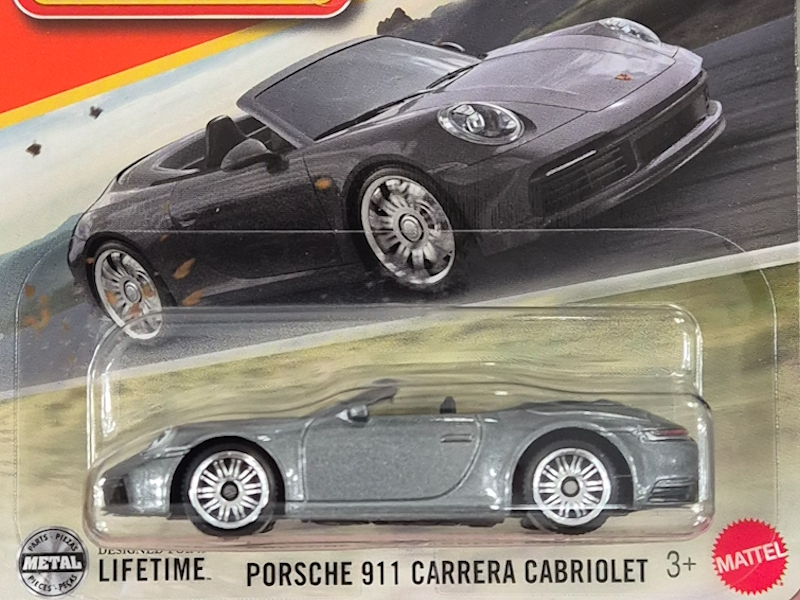 Hot Wheels - Porsche 911 Carrera Cabriolet - JBR63