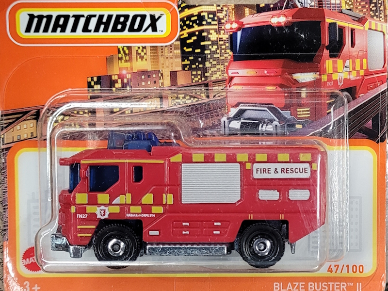 Hot Wheels - Blaze Buster II - HVN44