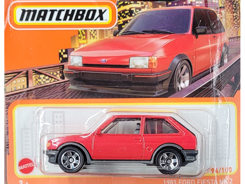 Hot Wheels - 1983 Ford Fiesta MK2 - HVN48