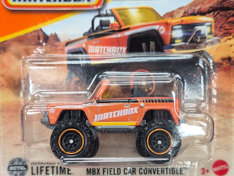 Hot Wheels - MBX Field Car Convertible -