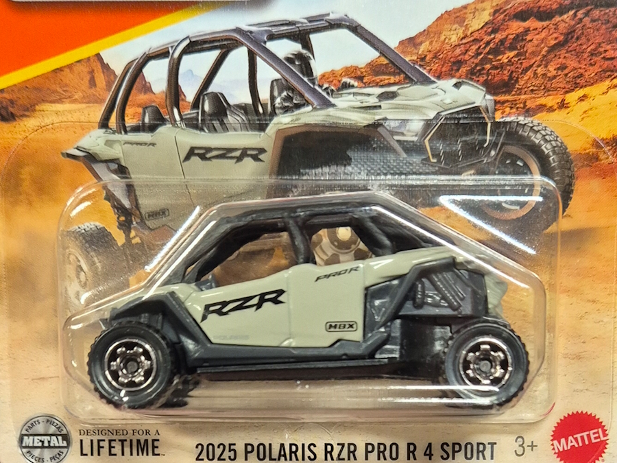 Hot Wheels - 2025 Polaris RZR Pro R 4 Sport -