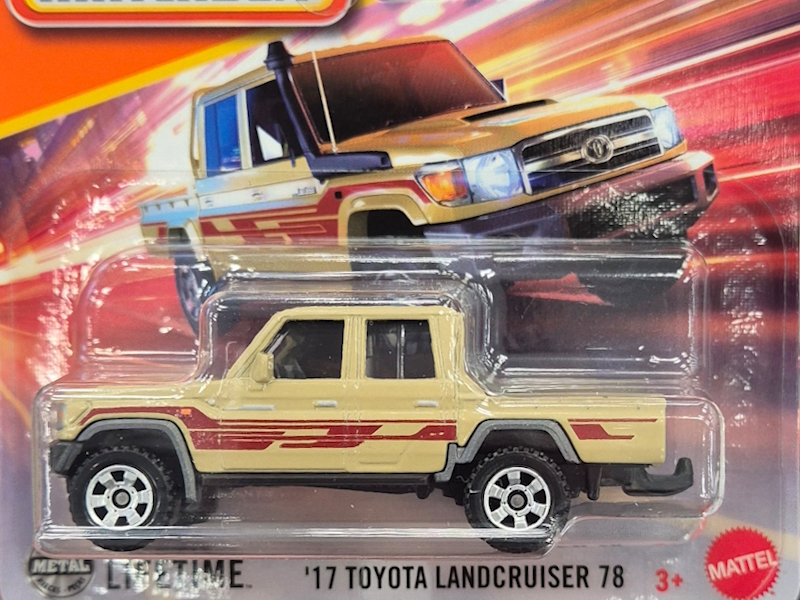 Hot Wheels - `17 Toyota LandCruiser 78 -